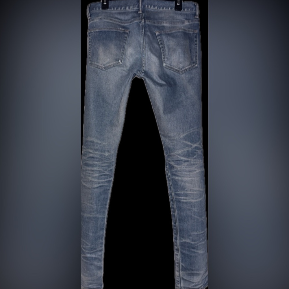 NWOT rare John Elliott 30x33.5” Japanese made selvedge denim jeans in cast 2 fit - Picture 14 of 16